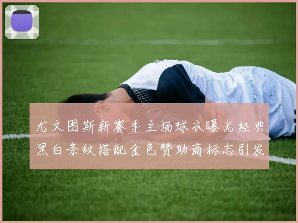 尤文图斯新赛季主场球衣曝光经典黑白条纹搭配金色赞助商标志引发期待